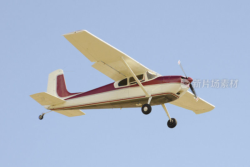 老式私人飞机，Piper J5A